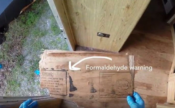 Formaldehyde Warning image