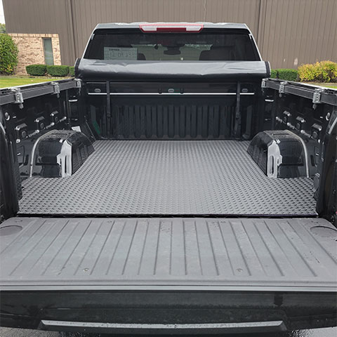 Truck Bed Liner Substrate - in bed