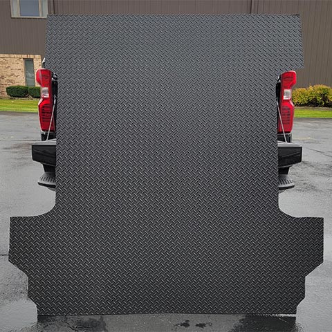 Truck Bed Liner Substrate - top standing