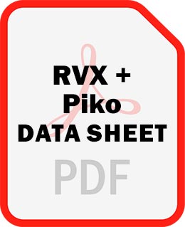RVX + Piko Datasheet PDF