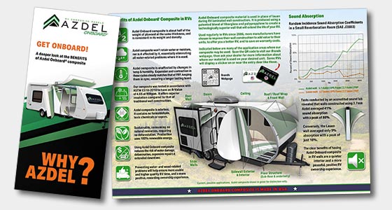 Azdel trifold brochure