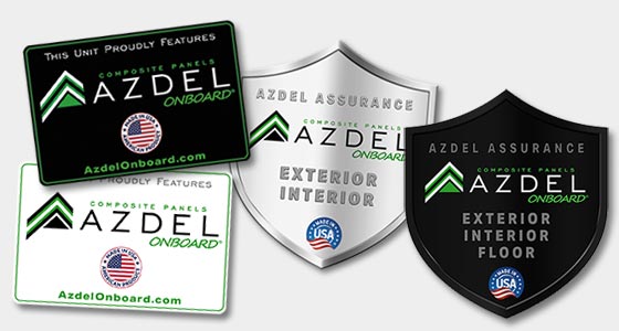 Azdel unit sticker images