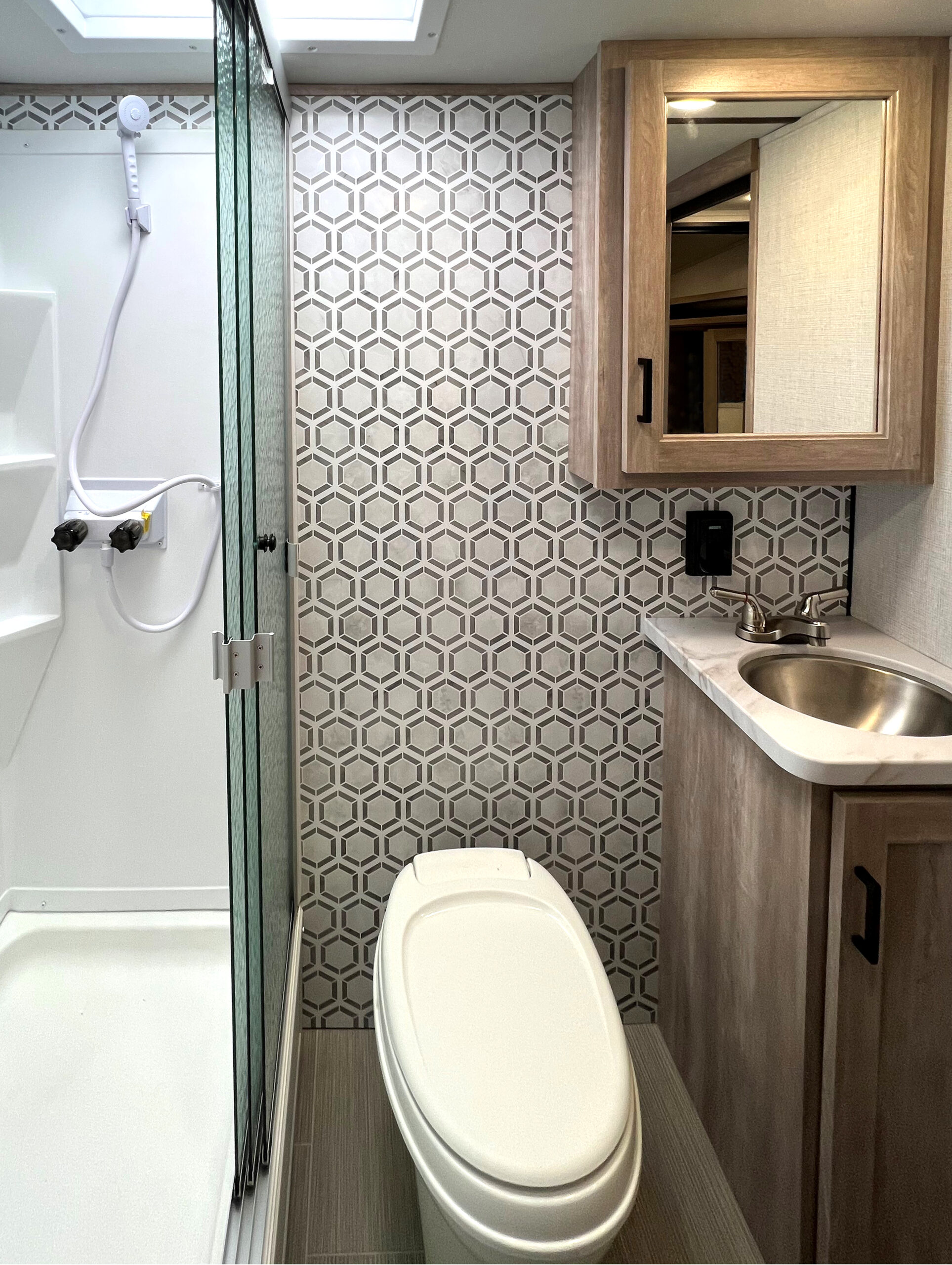 Wall panel printed on Azdel